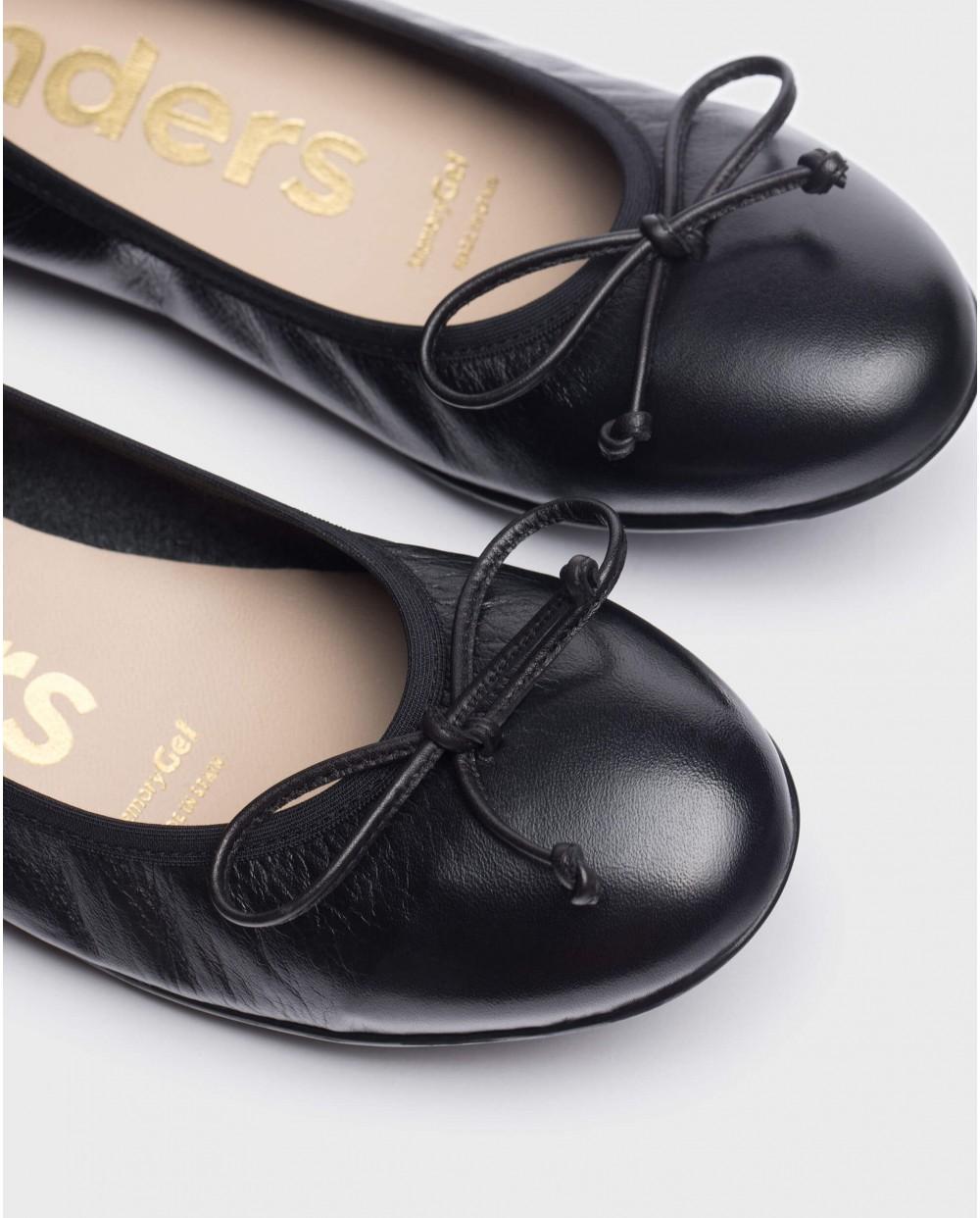 wonders Bailarina BO Negro Devoluciones gratuitas