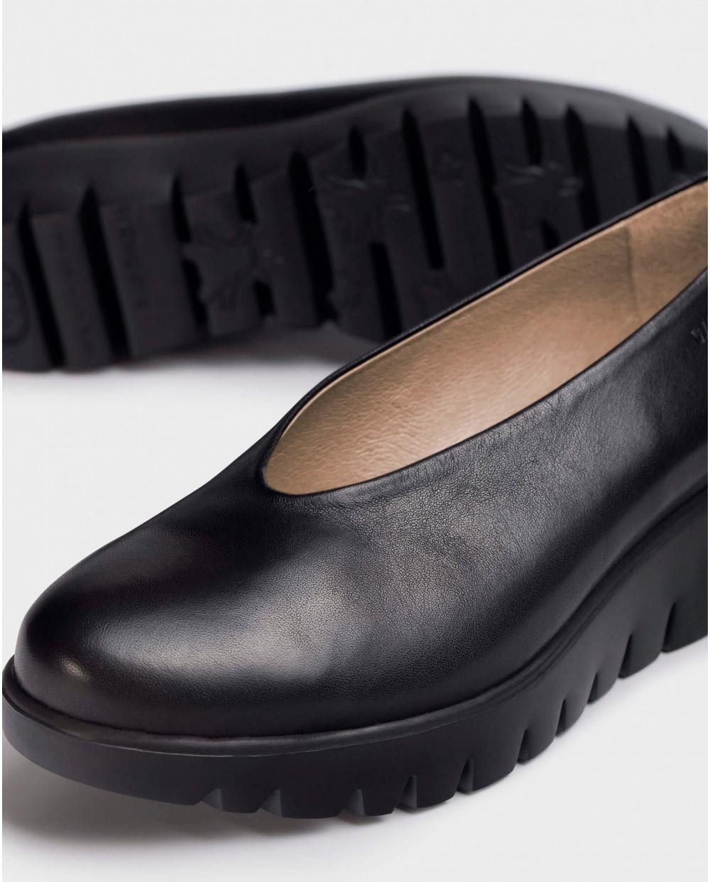 wonders Zapatos FLY Negros 2025