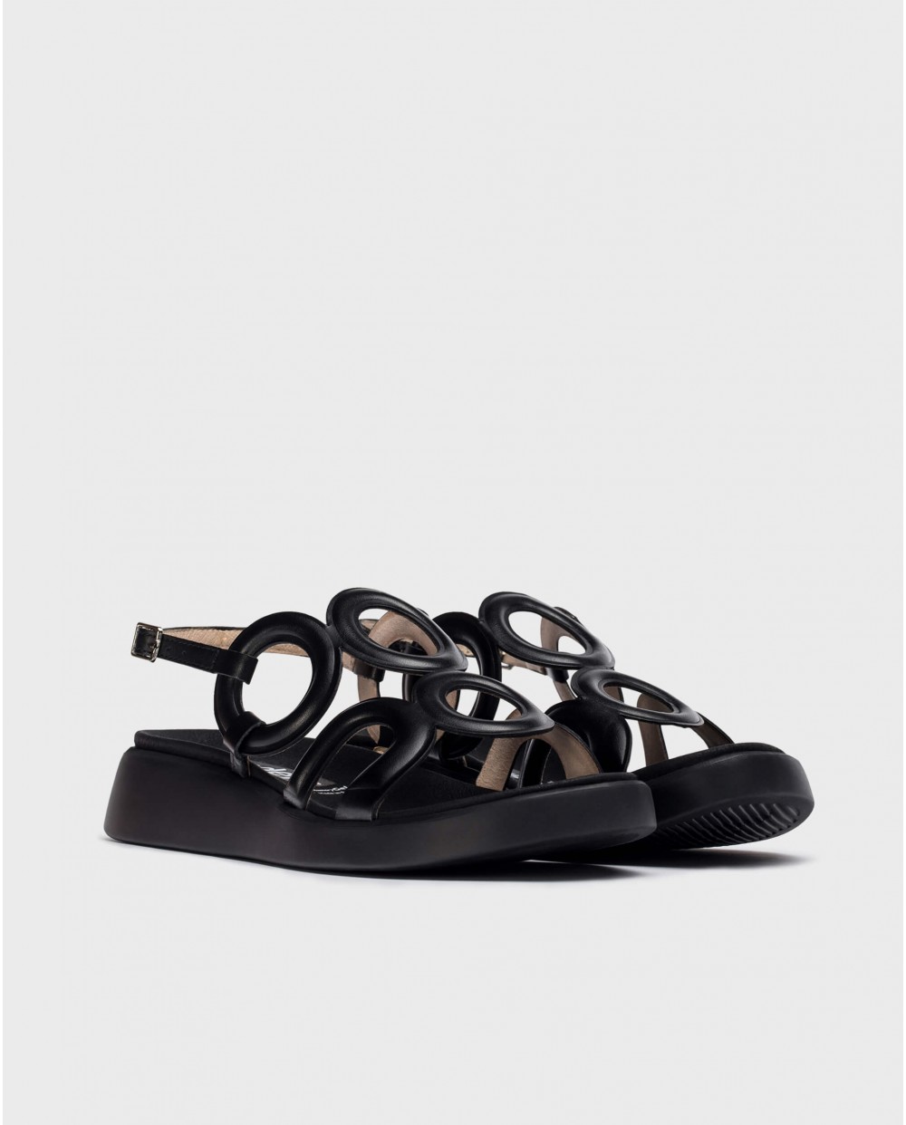 wonders Sandalias TOLEDO Negras Outlet online