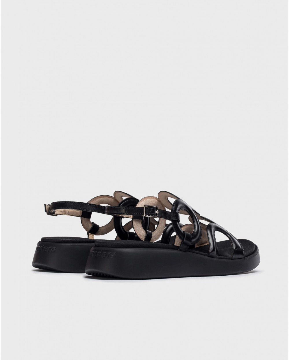 wonders Sandalias TOLEDO Negras Outlet online