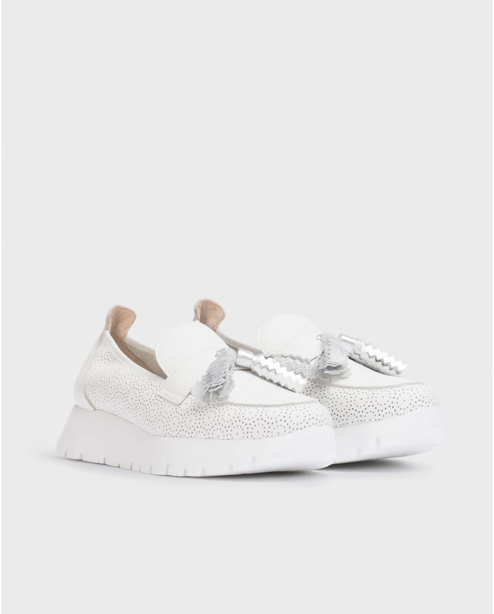 wonders Mocasín MATERIA Blanco Grandes descuentos