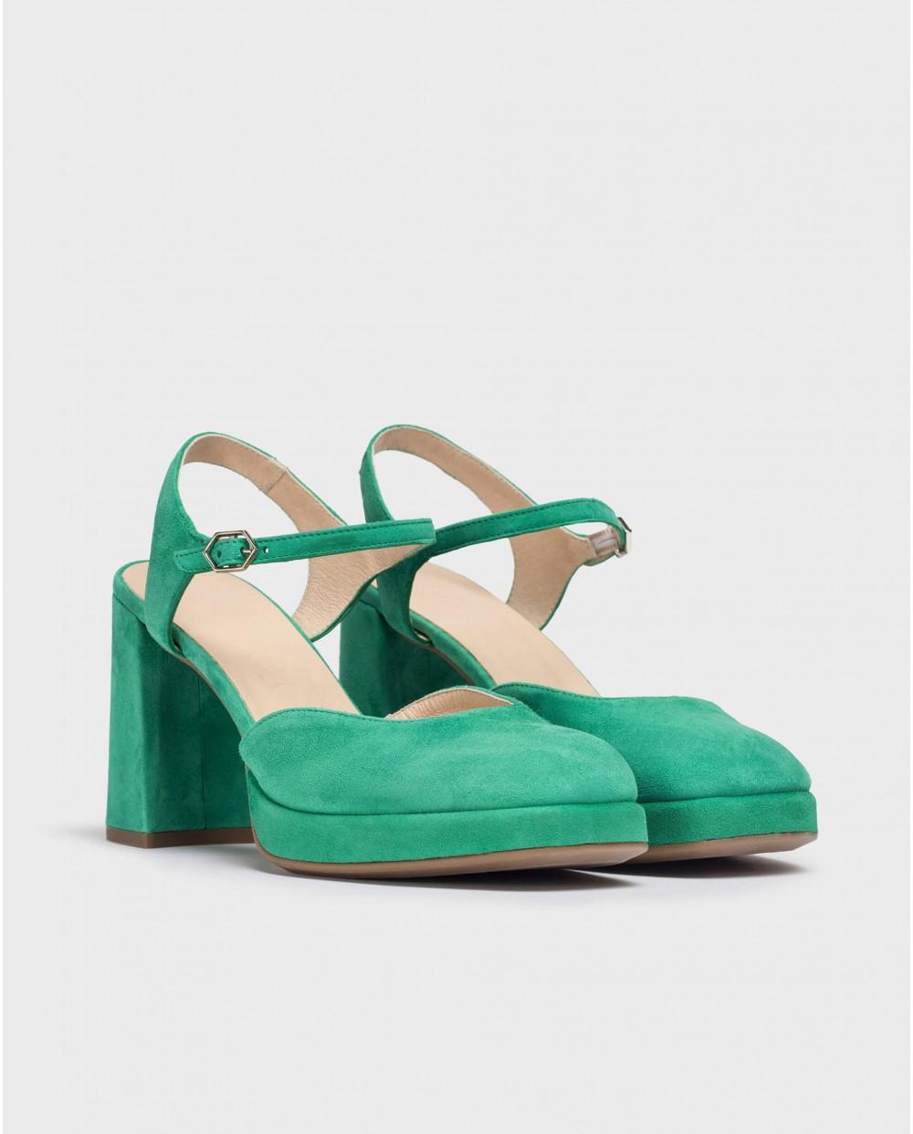 wonders Zapato BLUE Verde Los más vendidos