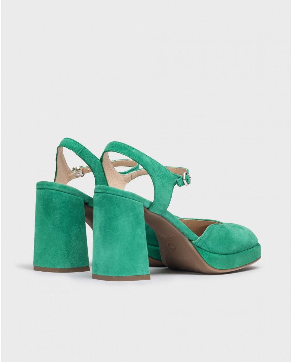 wonders Zapato BLUE Verde Los más vendidos
