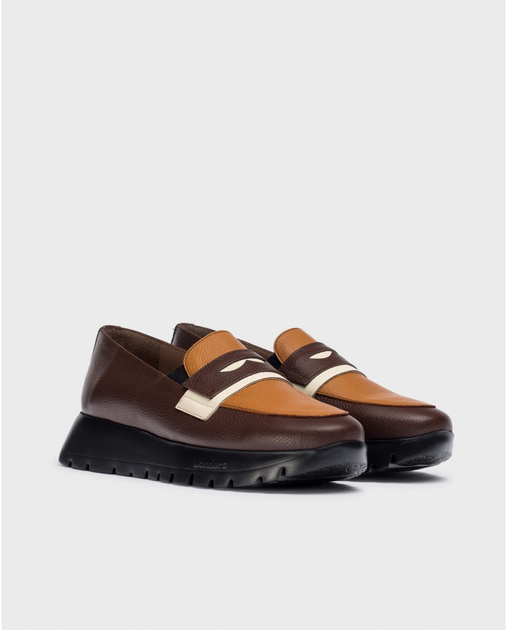 wonders Mocasines MATERIA Marrones Ofertas