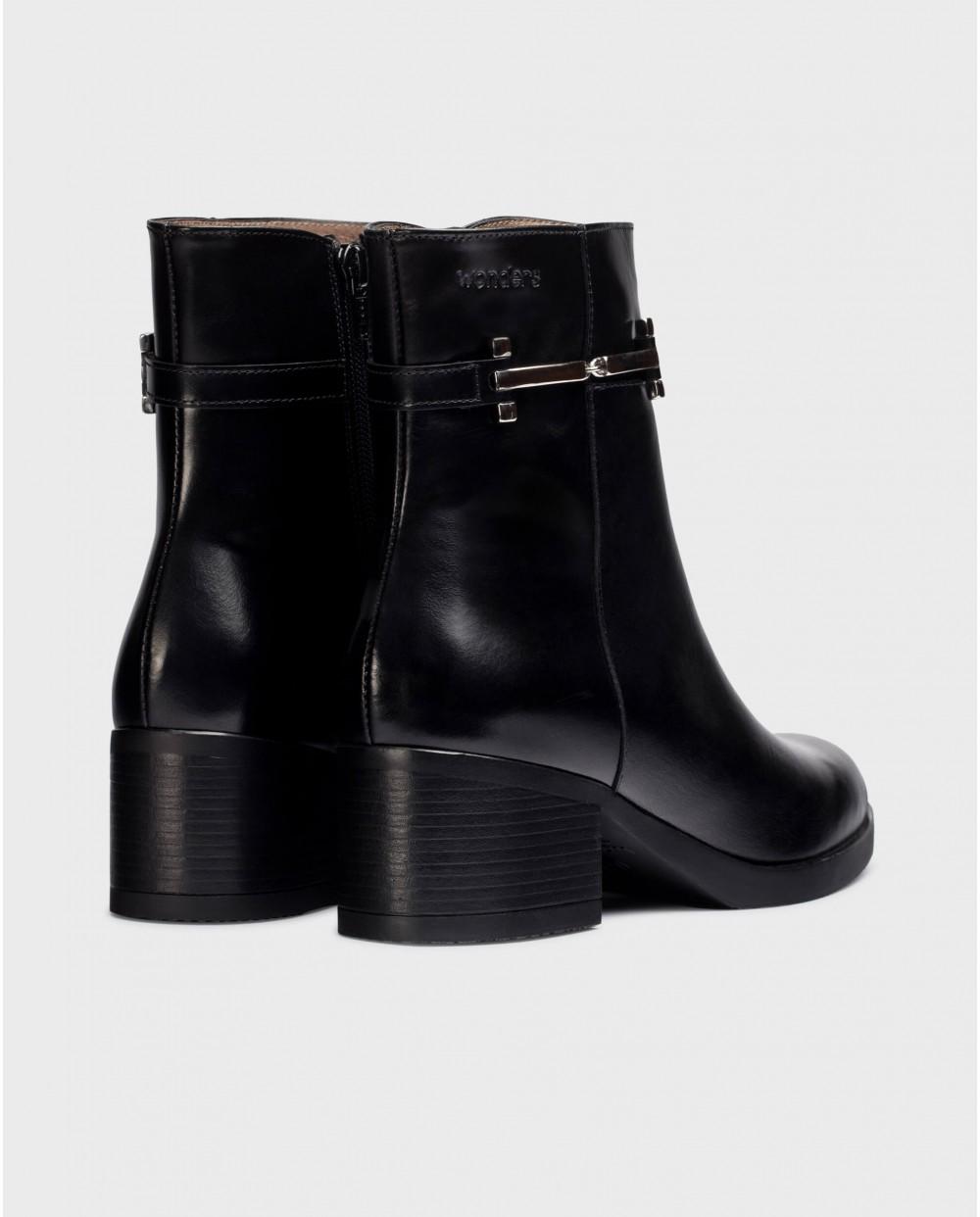 wonders Botines PARRAST Negros Tienda