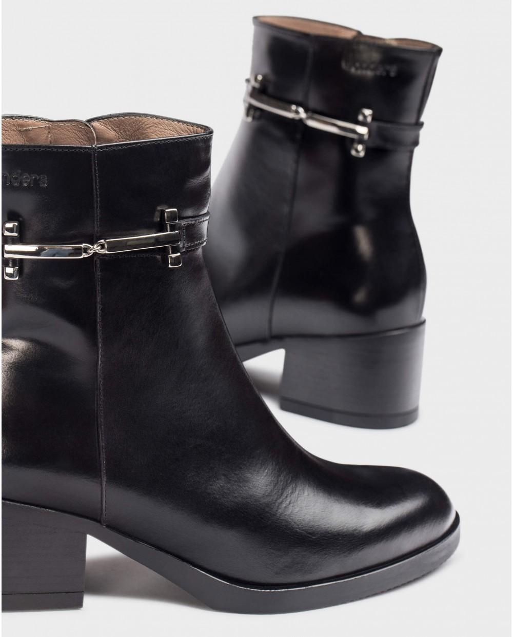 wonders Botines PARRAST Negros Tienda