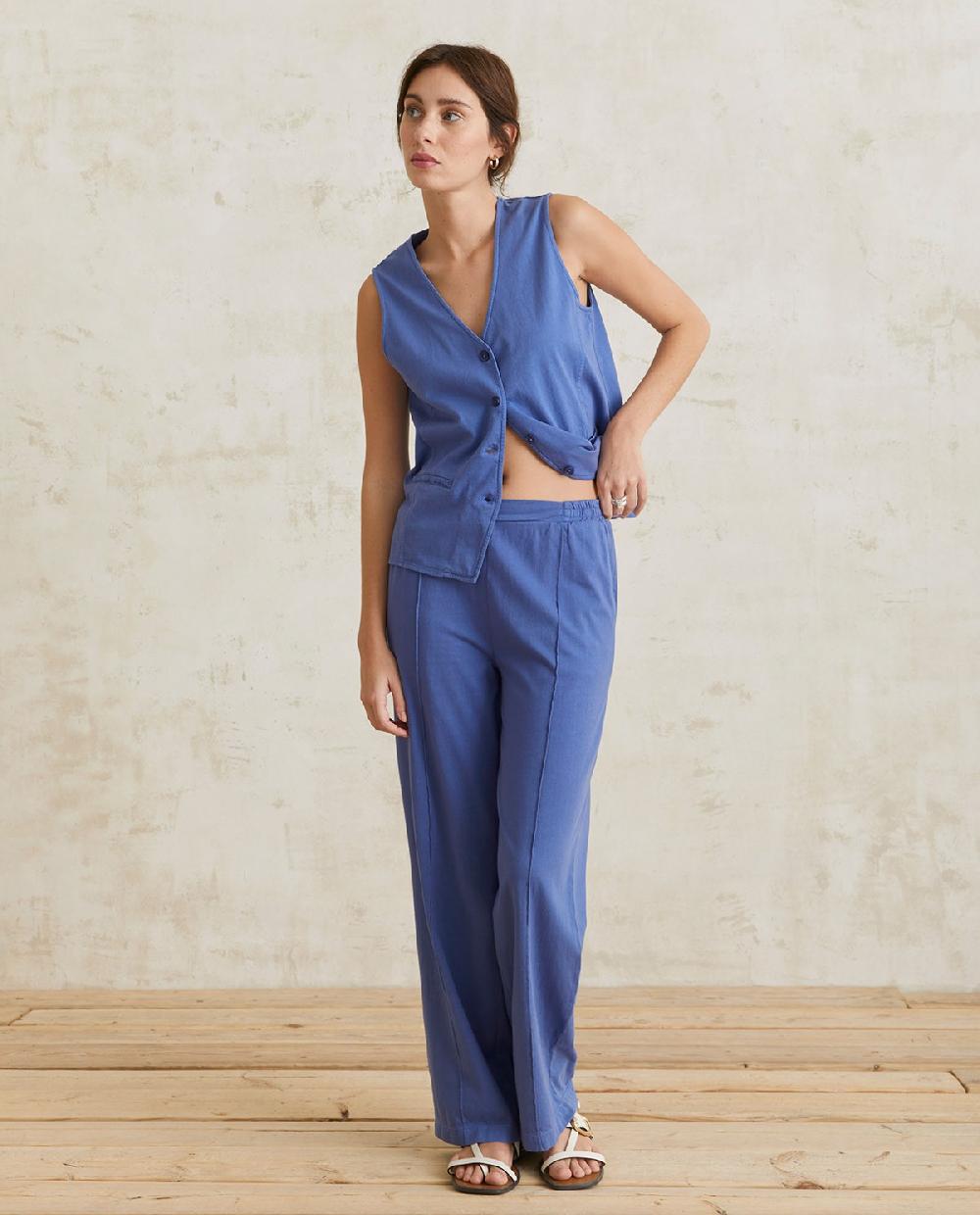 yerse Pantalones 100% algodón azul Limitado a 3 días