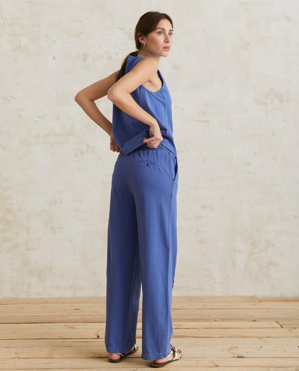 yerse Pantalones 100% algodón azul Limitado a 3 días