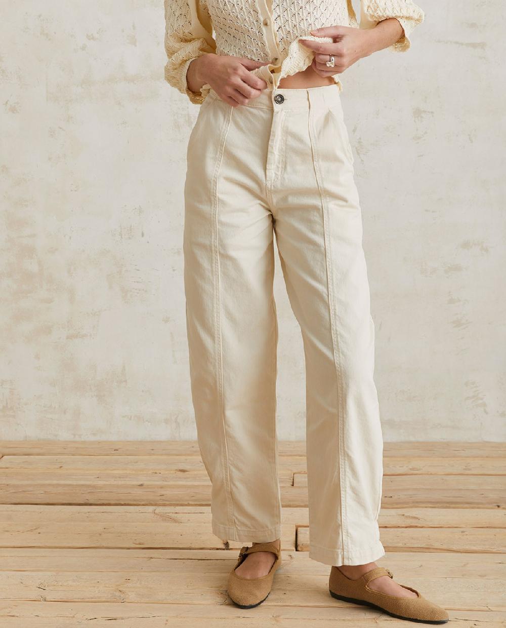 yerse Pantalón denim carrot crudo Ofertas