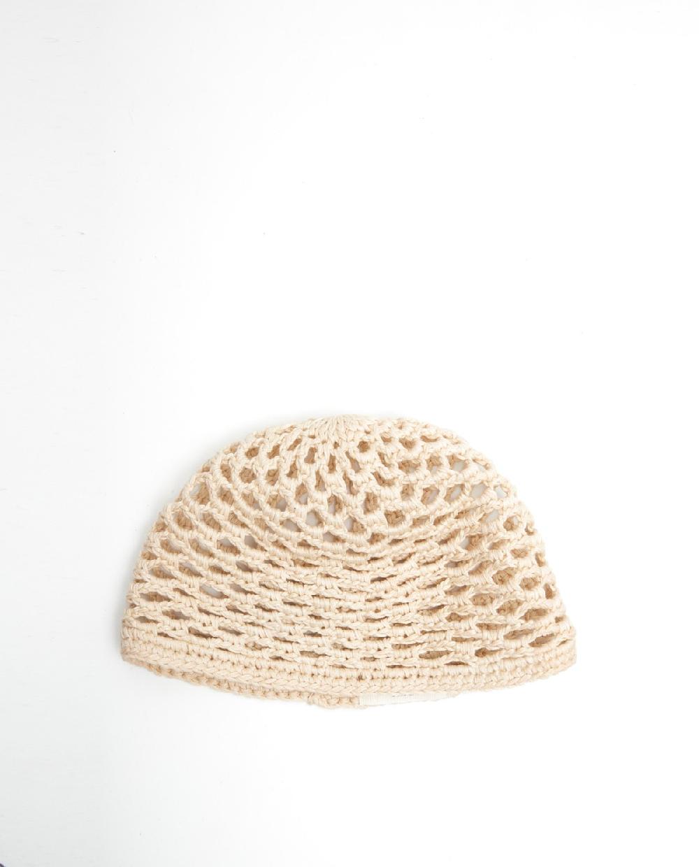 yerse Gorro algodón ganchillo crudo Solo queda un día