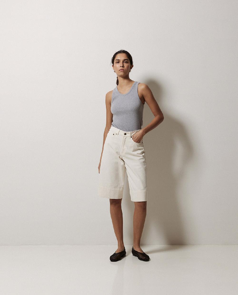 yerse Bermudas denim crudo Outlet online