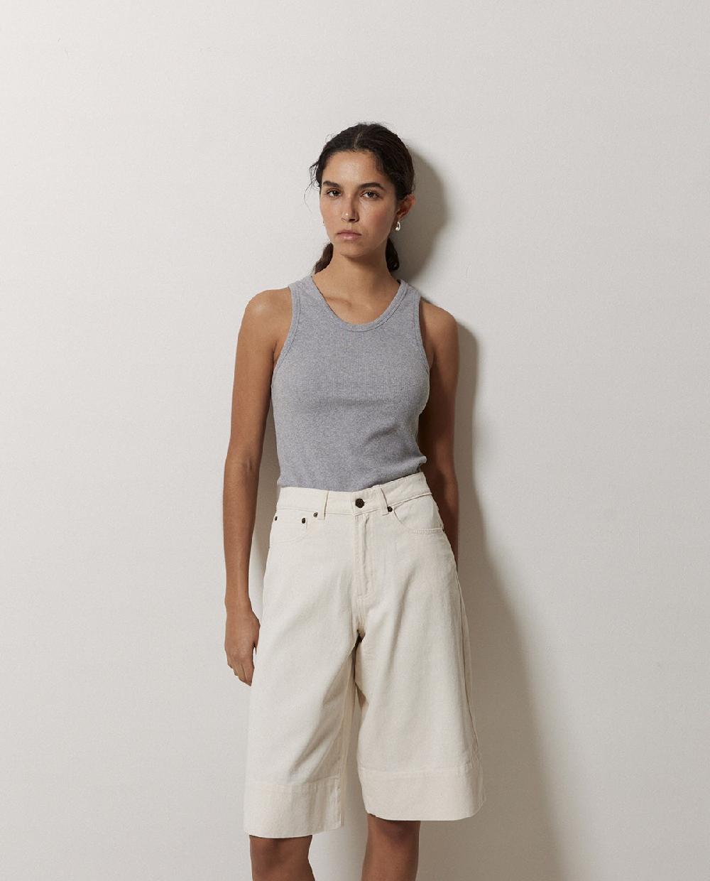 yerse Bermudas denim crudo Outlet online