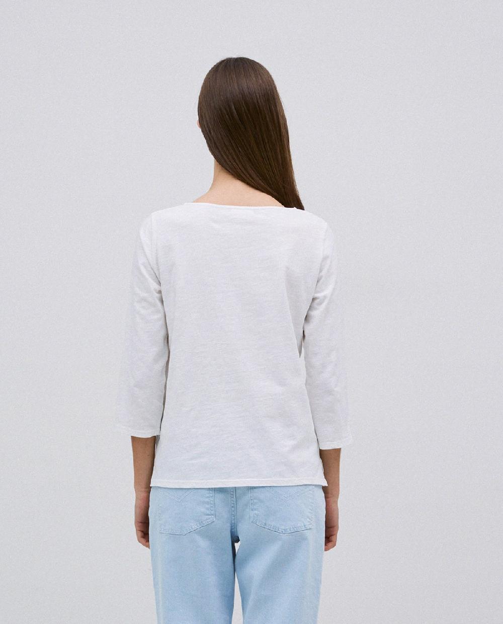 yerse Camiseta 3/4 algodón flamé crudo Precio de fábrica
