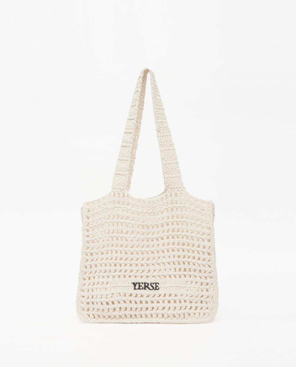 yerse Bolso handmade macramé crudo Descuentos del mes
