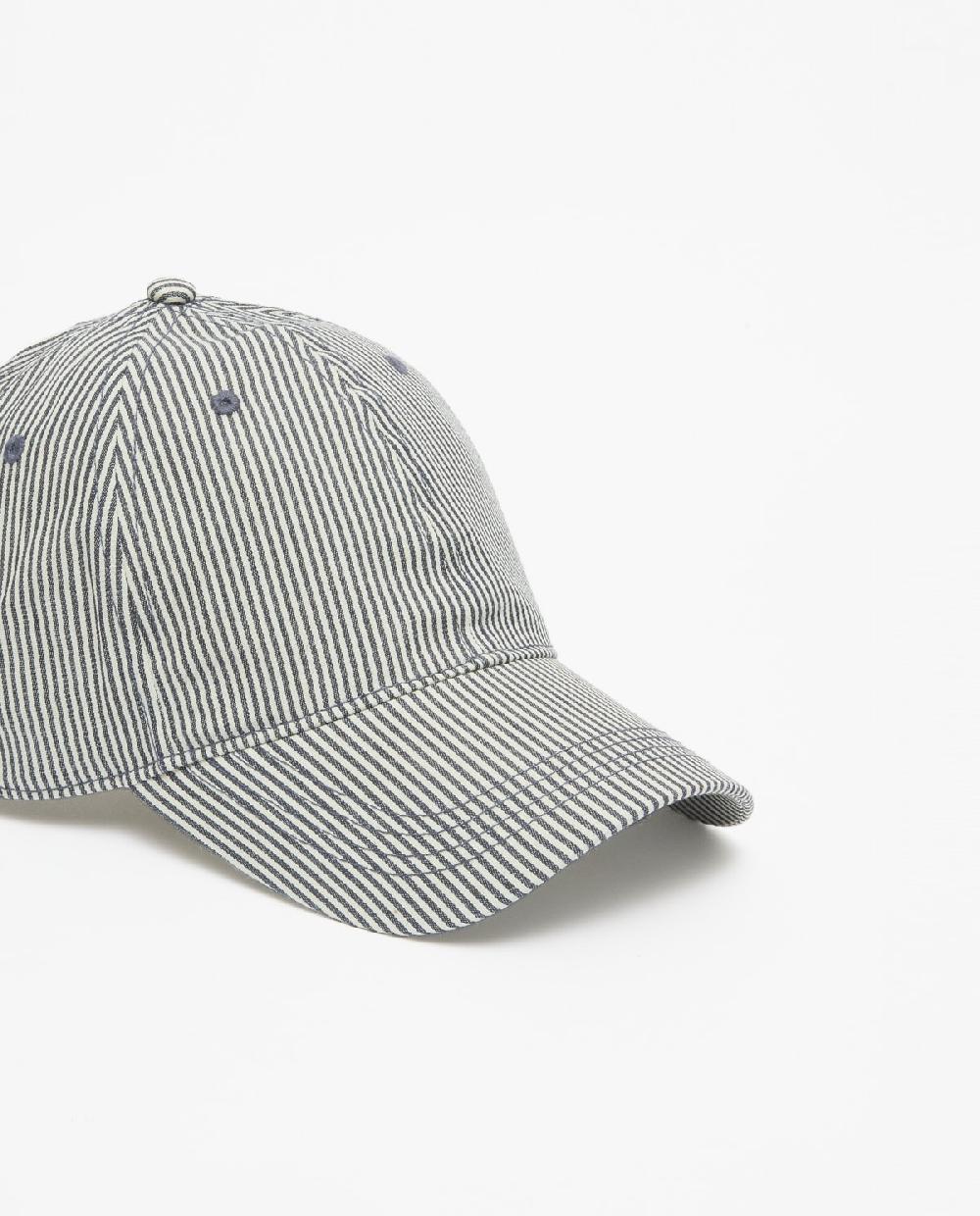 yerse Gorra ajustable rayas gris Tienda