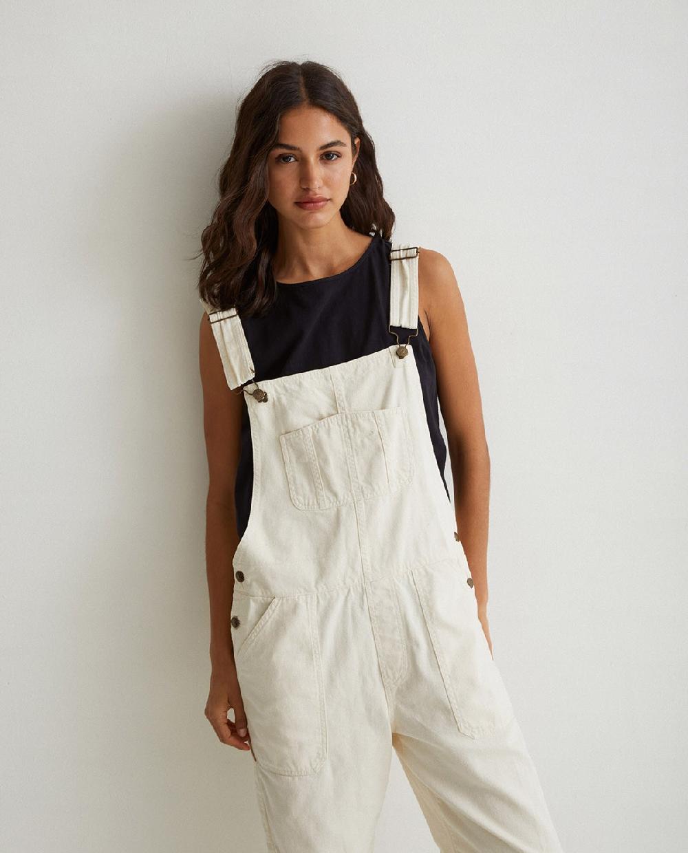 yerse Peto denim crudo Descuentos del mes