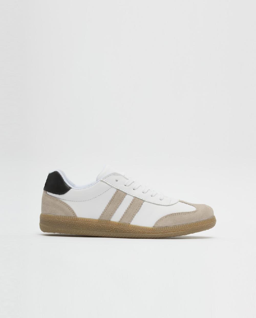yerse Deportivas de piel blanco Rebajas baratas