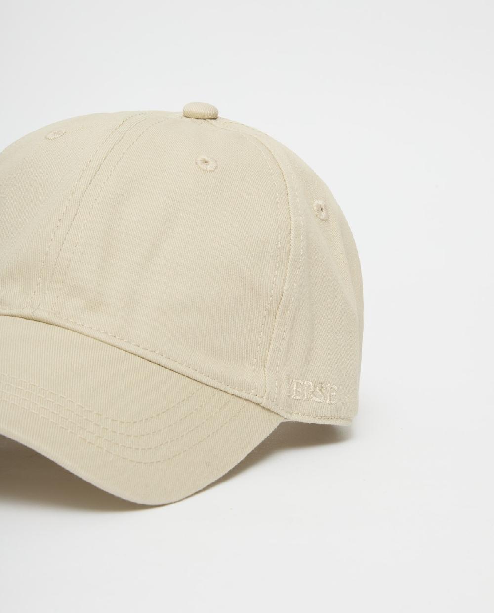 yerse Gorra ajustable algodón beige Tienda