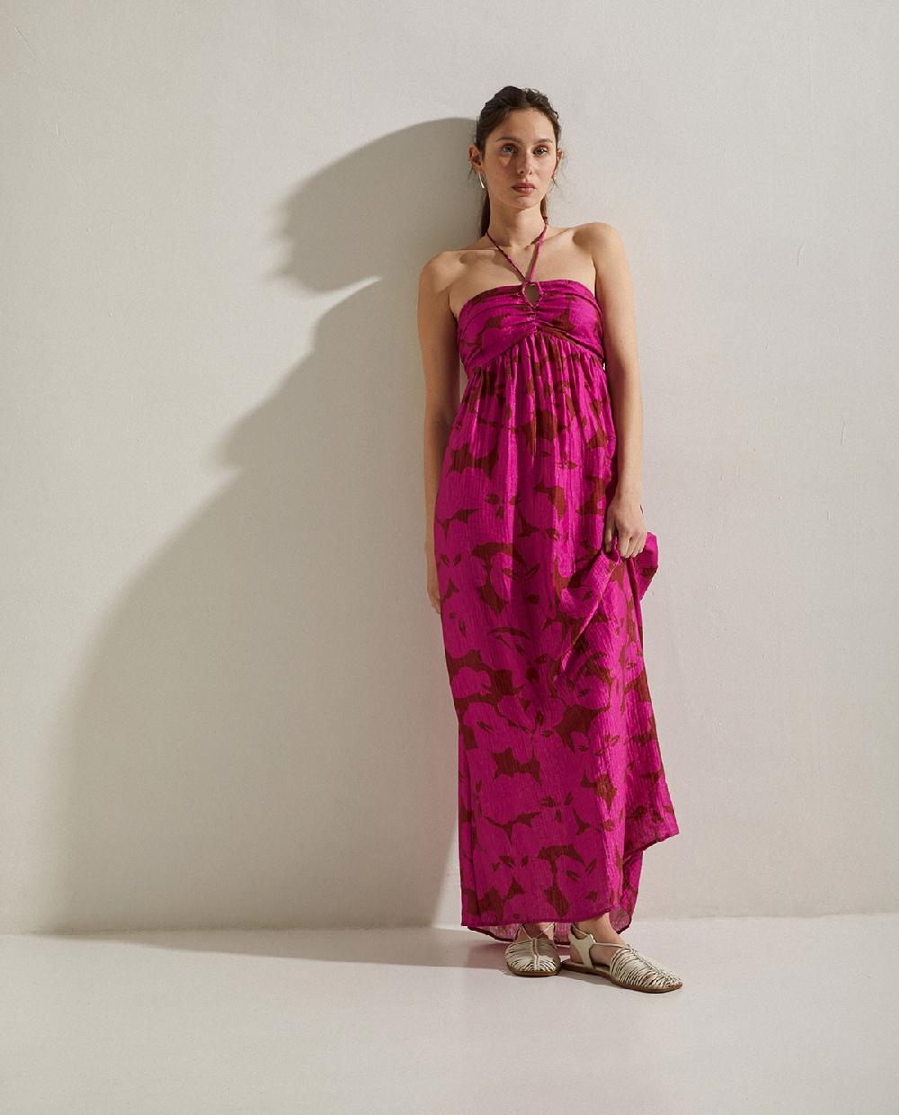 yerse Vestido largo estampado Flores Último día