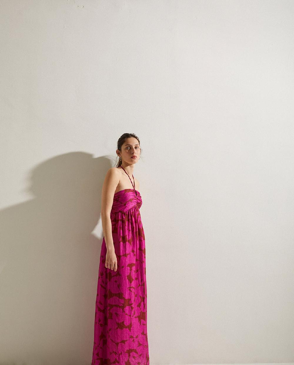 yerse Vestido largo estampado Flores Último día