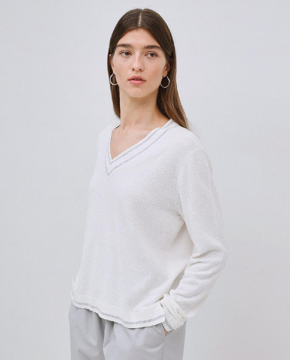 yerse Jersey cuello polo gris Precio ultrabajo