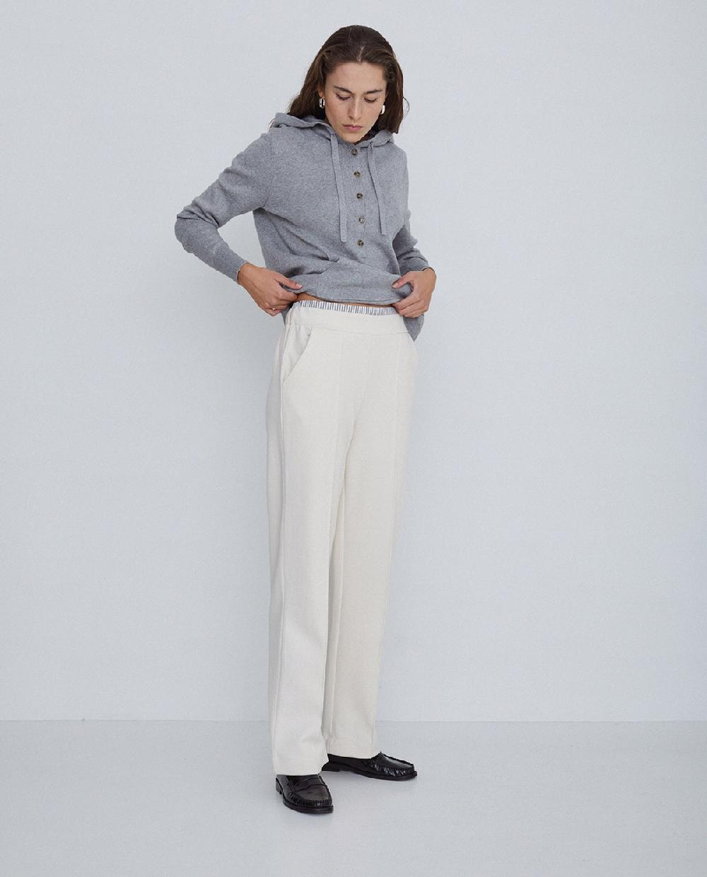 yerse Pantalones de punto crudo Tienda