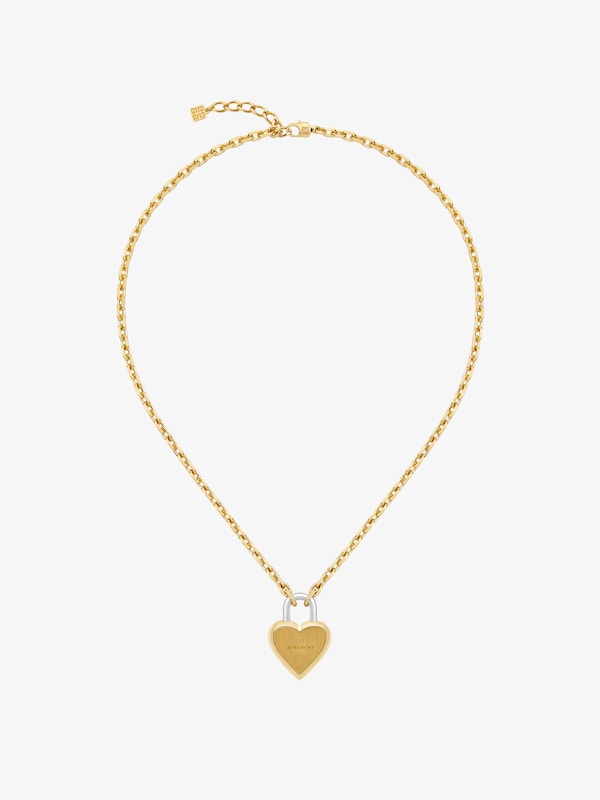 Givenchy Heart Lock necklace in metal Último día