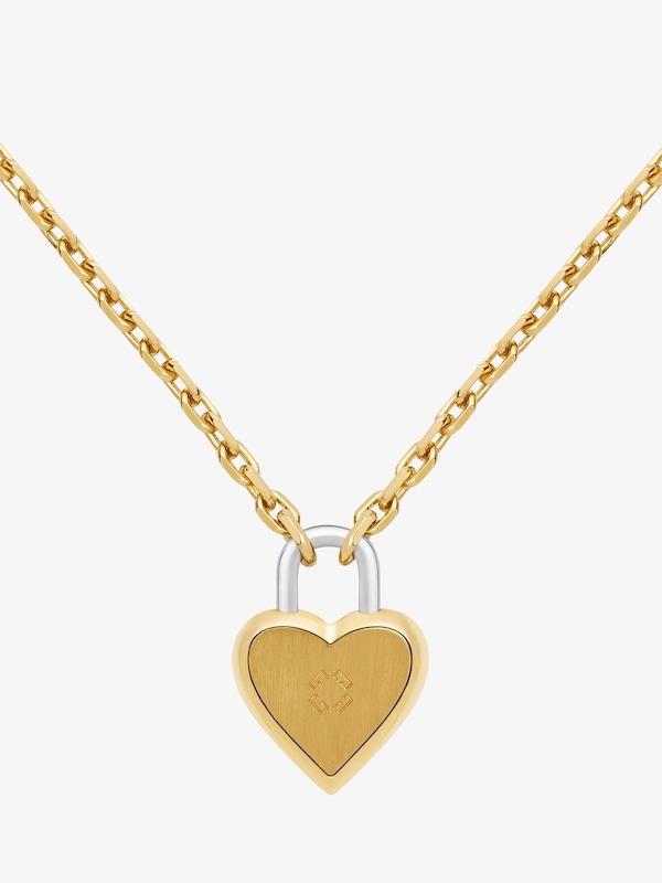 Givenchy Heart Lock necklace in metal Último día