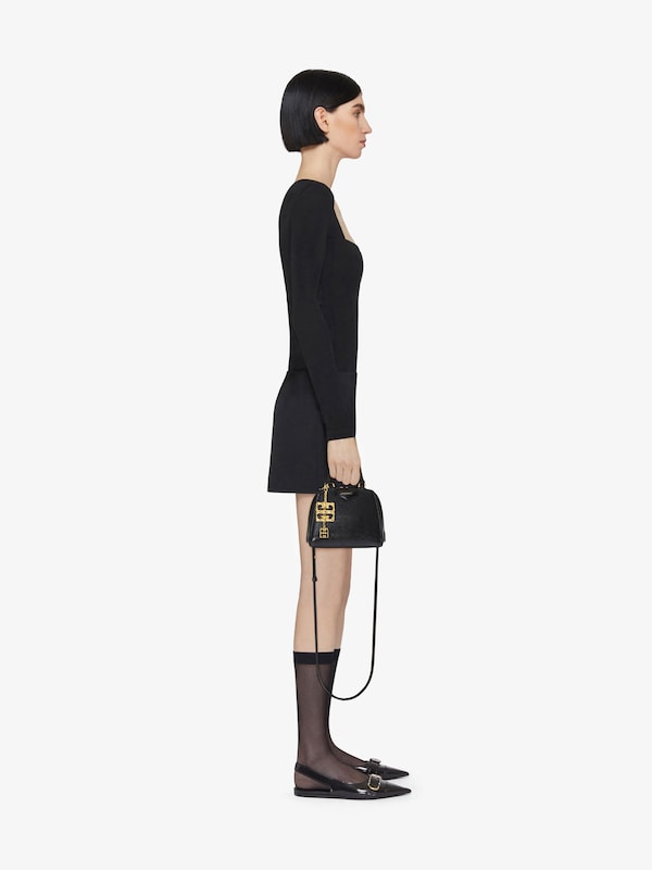 Givenchy Nano Antigona Cube bag in leather with charm Solo hoy