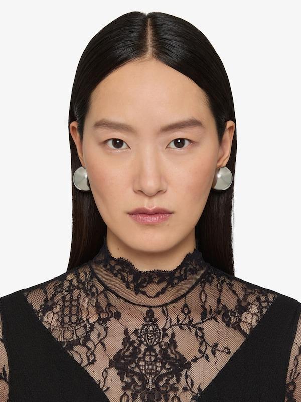 Givenchy Curve earrings in metal Promoción trimestral