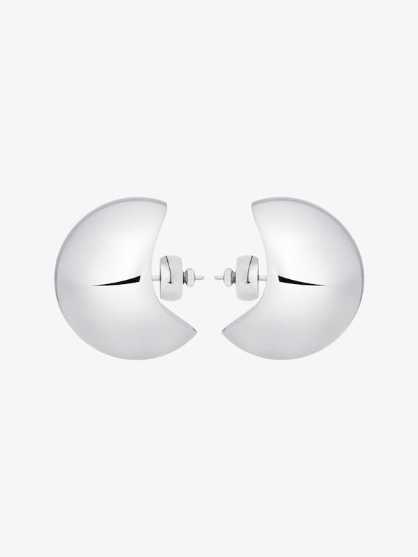 Givenchy Curve earrings in metal Promoción trimestral