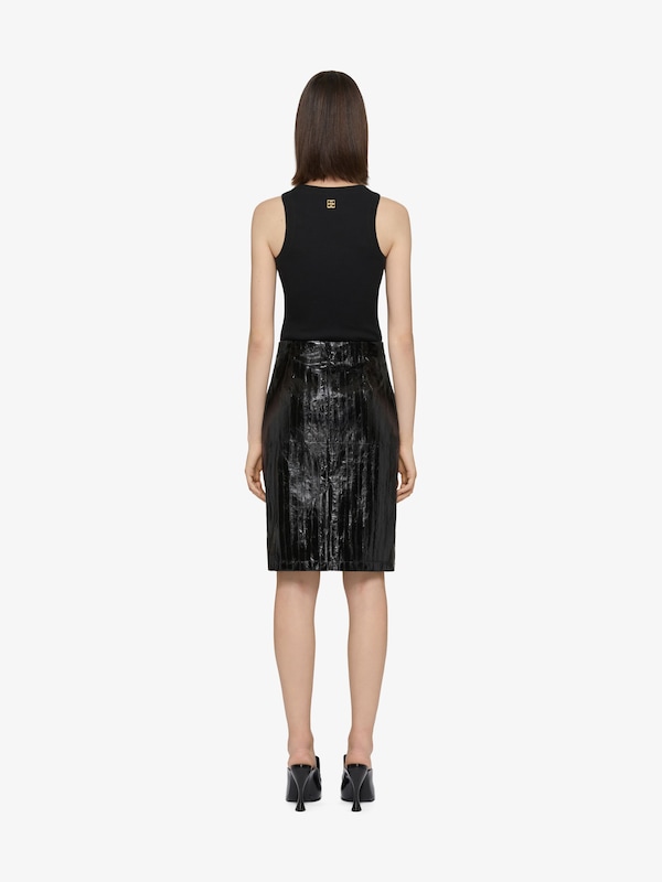 Givenchy Skirt in leather Tienda de fábrica