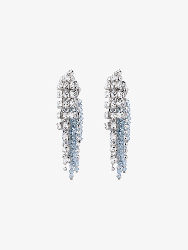 Givenchy Crystal Bow earrings in metal with crystals and pearls Ahorra y exporta