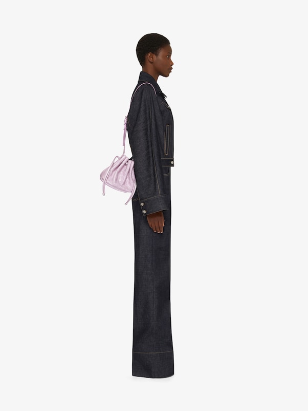 Givenchy Small Pumpkin bag in crackled patent leather Descuentos del mes