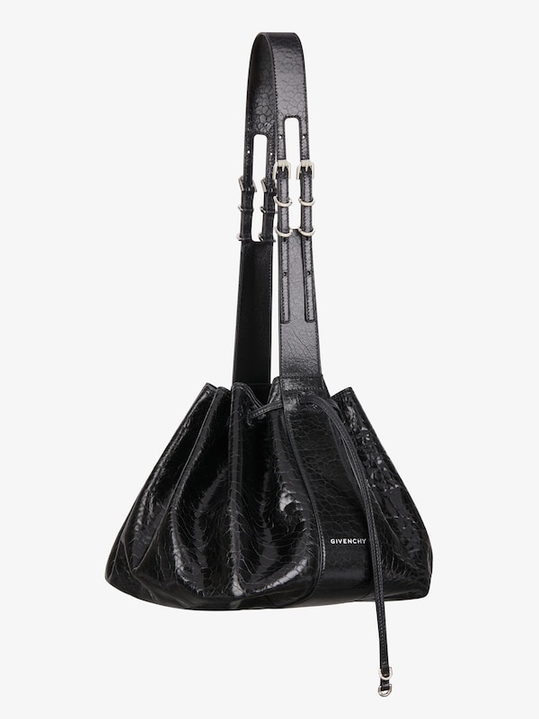 Givenchy Medium Pumpkin bag in crackled patent leather Oferta exclusiva