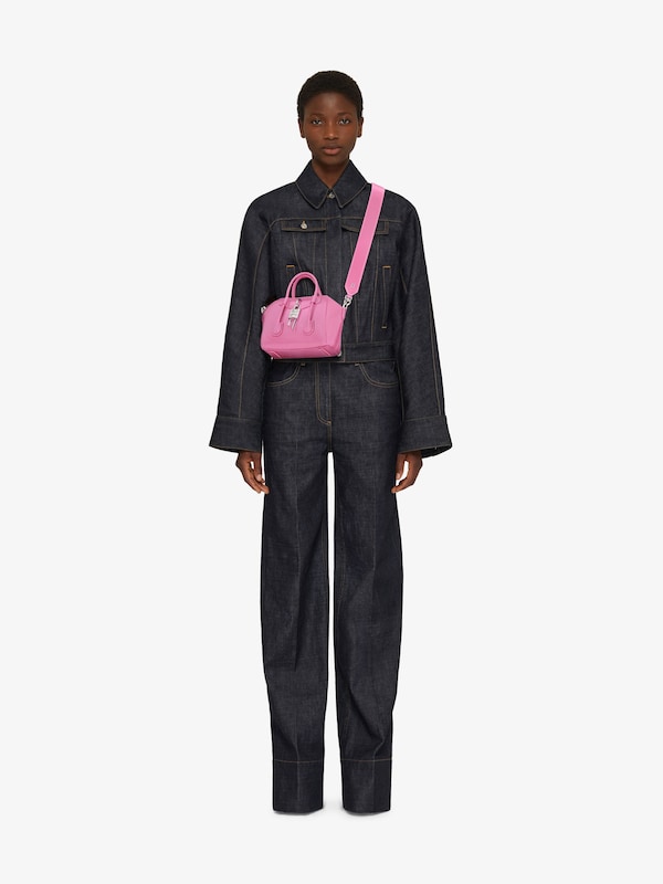 Givenchy Antigona Toy Lock bag in Box leather 2025