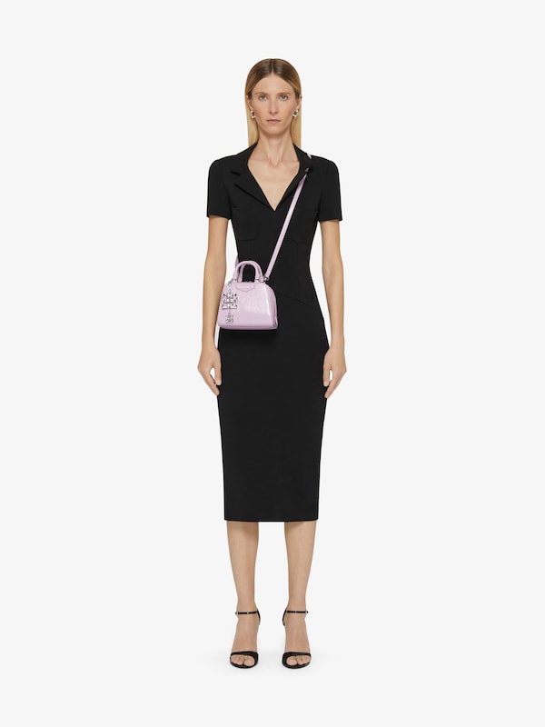 Givenchy Nano Antigona Cube bag in patent leather with charm Rebajas