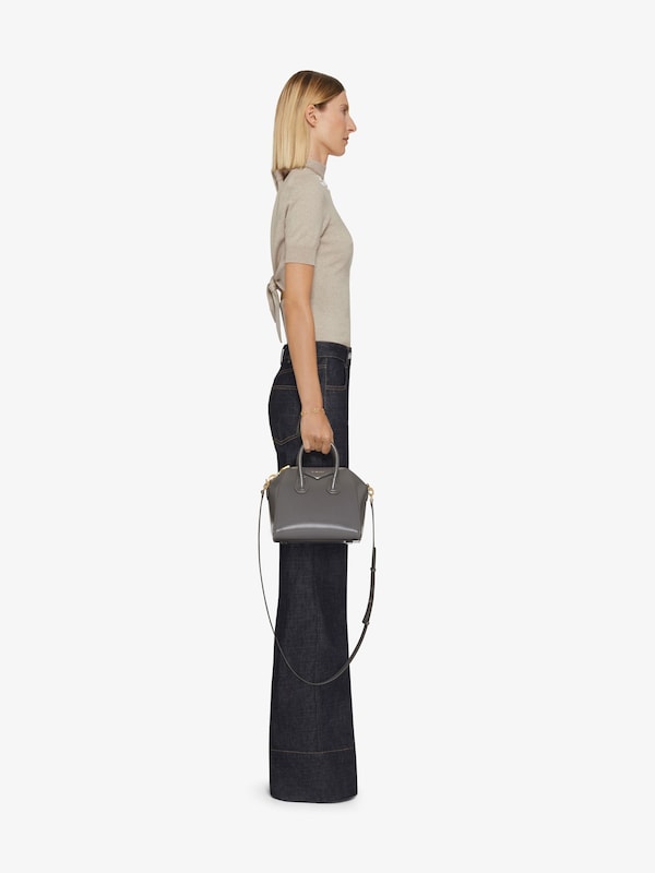 Givenchy Mini Antigona bag in Box leather Rebajas de fábrica