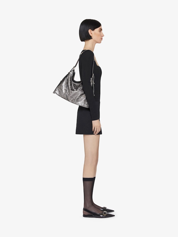 Givenchy Medium Voyou bag in laminated leather Liquidación