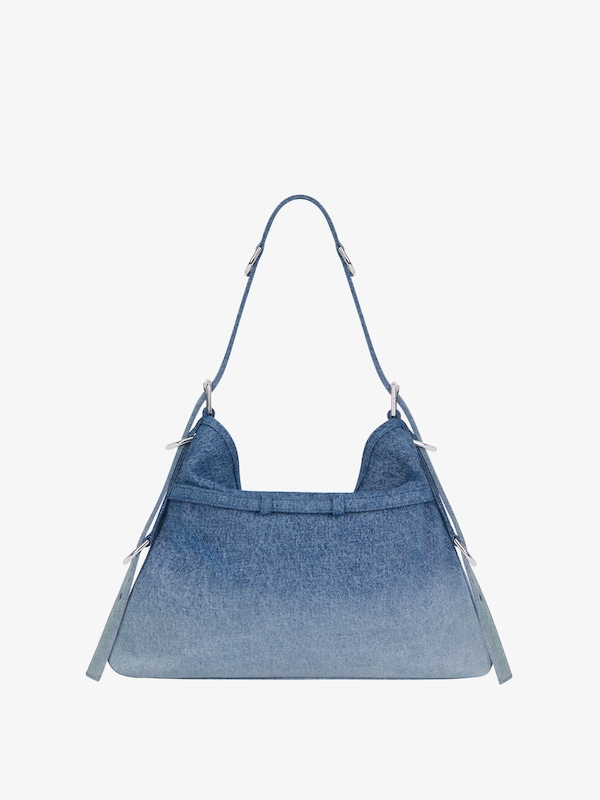 Givenchy Medium Voyou bag in gradient denim Mejor oferta