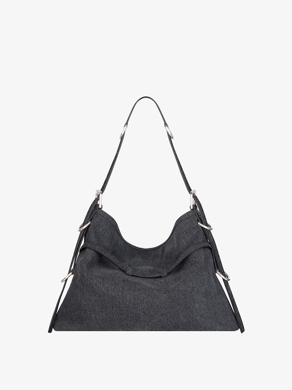 Givenchy Medium Voyou bag in denim Rebajas online