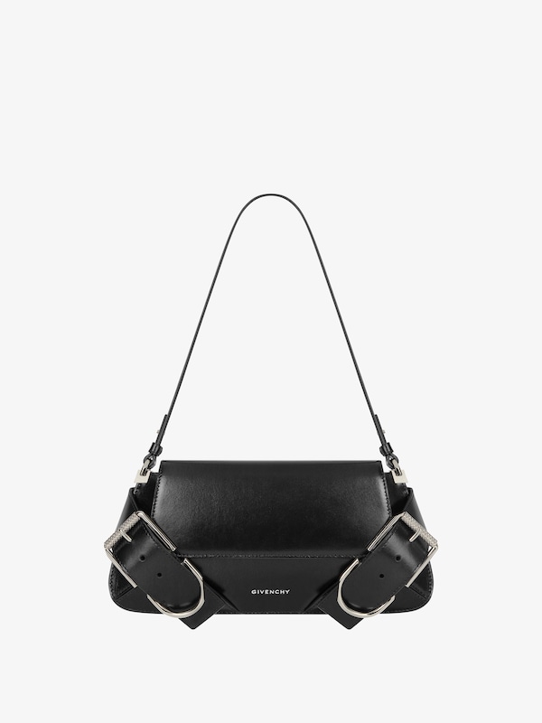 Givenchy Voyou Shoulder Flap bag in Box leather Liquidación