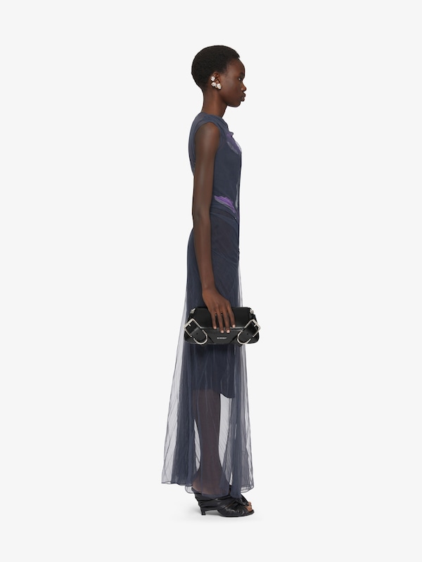 Givenchy Voyou Shoulder Flap bag in Box leather Liquidación