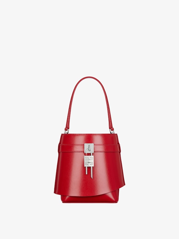 Givenchy Shark Lock bucket bag in Box leather Grandes ahorros