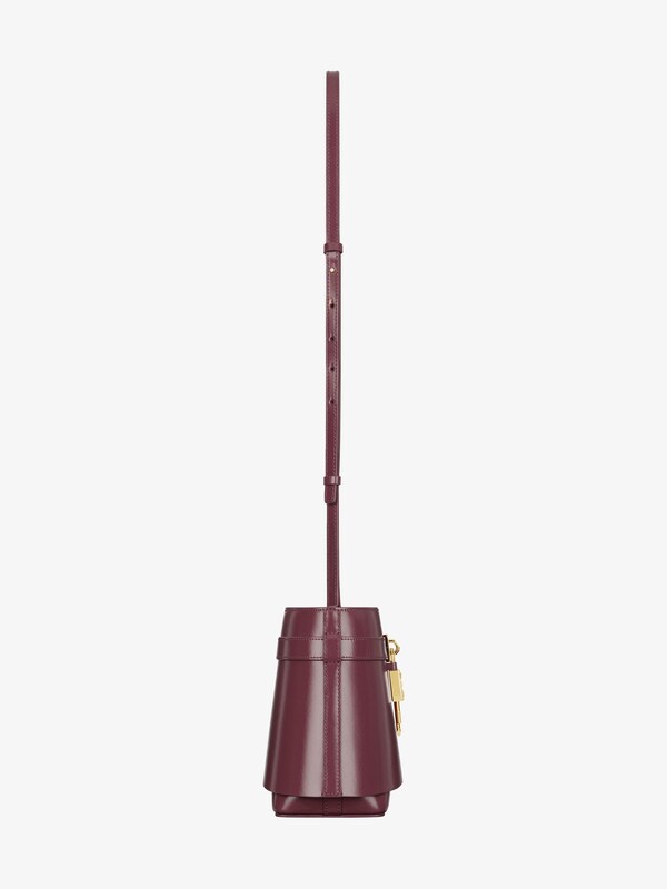 Givenchy Shark Lock bucket bag in Box leather Precio ultrabajo