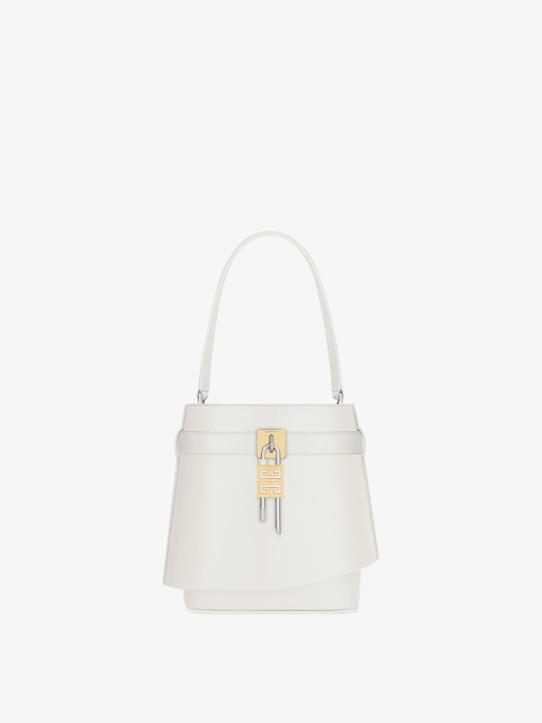 Givenchy Shark Lock bucket bag in Box leather Devoluciones gratuitas