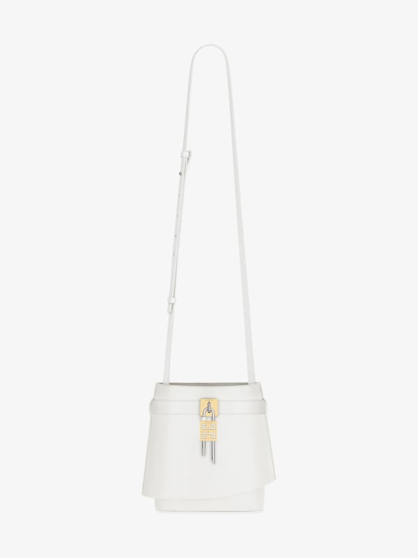 Givenchy Shark Lock bucket bag in Box leather Devoluciones gratuitas