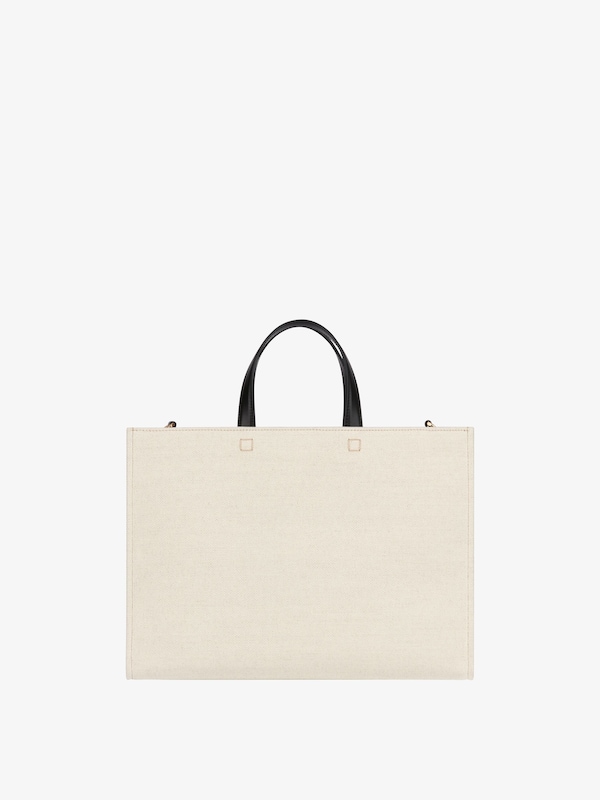 Givenchy Medium G-Tote shopping bag in canvas Descuento