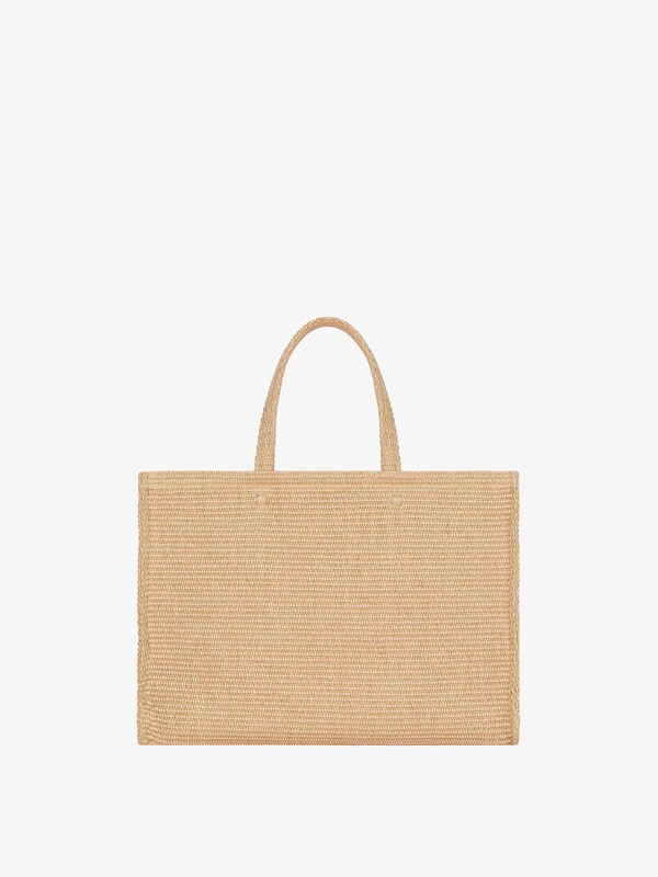 Givenchy Medium G-Tote bag in raffia Tienda