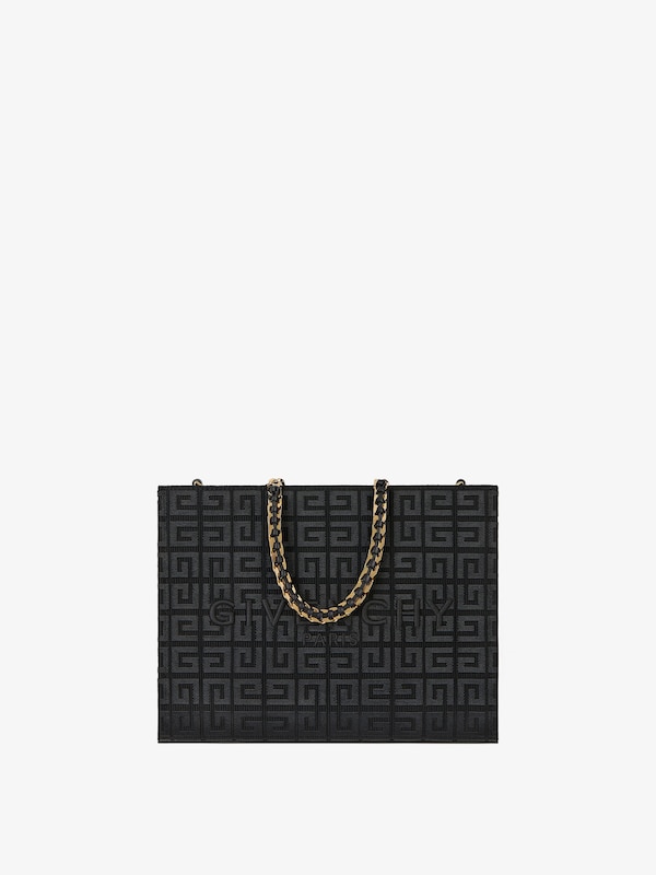 Givenchy Small G-Tote shopping bag in 4G canvas Rebajas top